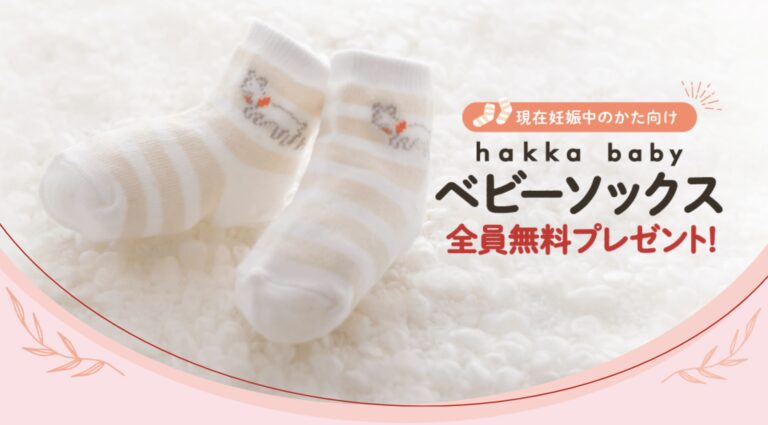 妊娠中のかた限定 こどもちゃれんじ Hakka Baby ベビーソックス 全員無料プレゼント Future